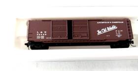 88636 M Rklin Z Scale L&n Boxcar With Mtl Couplers In Marklin Box Used