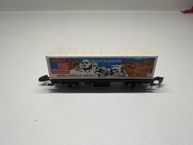 B825 M Rklin Marklin Mini Club Z Scale Freight Car Mount Rushmore Usa