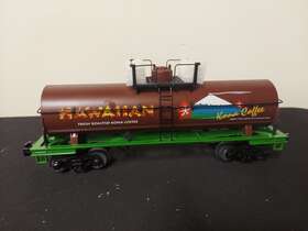 30-73302 M.t.h Rail King Hawaiian Kora Coffee Smoking Tank Car