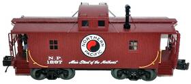 20-91337 M.t.h. Trains O Scale Northern Pacific N-6b Caboose Without Perating Signal Man Np1287 20-91337 M.t.h. Trains O Scale Northern Pacific N-6b Caboose Without Perating Signal Man Np1287