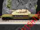 M1-o-11a Mth Us Army Flat Car O Gauge With M1a1 Abrams Tank Load