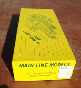 Xr-14 Main Line Models Ho Great Northern Express Reefer Wood Kit Nos Mib