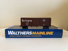910-1205 Mainline Walthers Ho Cb&q Burlington Route #60000 40ft Aar 1948 Boxcar 910-1205 Mainline Walthers Ho Cb&q Burlington Route #60000 40ft Aar 1948 Boxcar