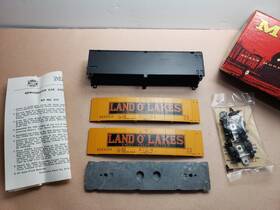 313e Mantua Tyco Ho #313e -land Oftlakes- 40ft Refrigerator Car Kit From 1960