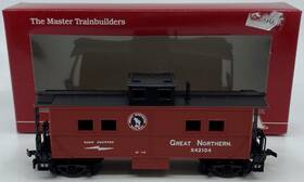 726-561 Mantua Ho Great Northern Heavy 36ft Caboose #x42104 Ln/box