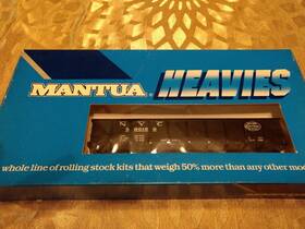 731-64 Mantua Nos Heavies Ho Scale New York Central Gondola With Coal Load Car Kit