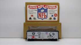 733-922 Mantua Ho Scale Los Angeles Raiders Super Bowl Boxcar Ln/box