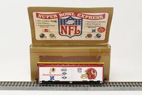733-928 Mantua Ho Super Bowl Express Washington Redskins 40ft Box Car