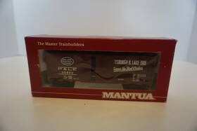 734-178 Mantua Ho Heavy 41ft Stl Box Car Ntc System P&le 000249