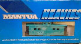 Mantua 826-022 Heavies #826-02 Ho Scale New York Central Caboose In Original Box