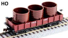 Man-723020 Mantua Ho Scale - 28ft Wooden 1860 Water Car Pennsylvania Rr