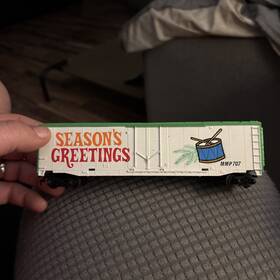 Mmp707 Mantua Ho Scale - Seasons Greetings 50ft Holiday Box Car #jcs