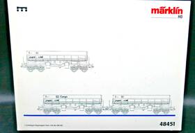 48451 Marklin Ho Db Cargo Dump Car Set Of 3