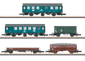87761 Marklin Z Db Railroad Maintenance Freight Car Set Of 5