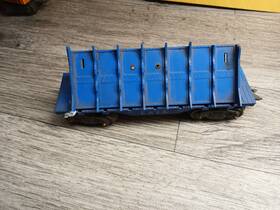 03563s Marx Train Erie Operating Side Dump Flat Car #af-39