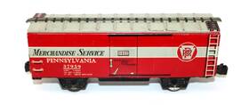 Marx 37959 O 7 Inch Tin 4-wheel Box Car Prr Merchandise Very Nice