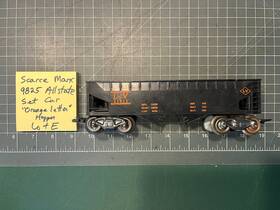 Lv-21913 Marx O Train Nice Scarce Orange Letter Lehigh Valley Lv 21913 Hopper 9825 Lot E