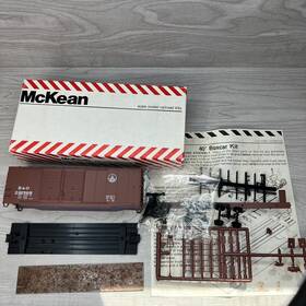 291785 Mckean Models Ho Scale Double Door Boxcar Kit B&o Baltimore And Ohio 40ft New