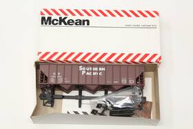 481081 Mckean Models Ho 12 Panel 3-bay Hopper Southern Pacific Sp Brown Kit