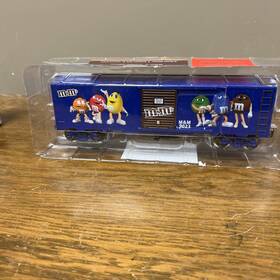 279-4599 Menards O-gauge M&m S Blue Box Car New In