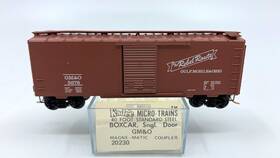 02000230 Micro-trains N Gulf Mobile And Ohio 40ft Single Door Boxcar #5676 Ln/box