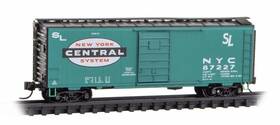 02000437 Micro-trains # New York Central 40ft Standard Box Car Single Door N