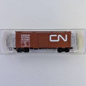 02000906 Micro-trains N Scale 40ft Standard Box Car Single Door-canadian National