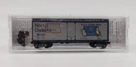 02100405 Micro-trains N North Dakota State 40ft Plug Door Boxcar #1889 Ln/box