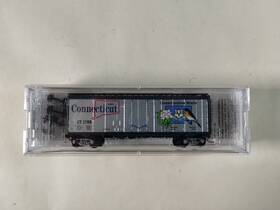 02100412 Micro-trains N Scale Mtl Ct Connecticut State 40ft Box Car #1788