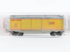02352340 Micro-trains N Scale Mtl Up Union Pacific 40ft Boxcar #9186 Weathered