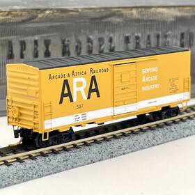 02400330 Micro-trains Arcade Attica 40 Ft Standard Sd Boxcar Ara 507 N Scale
