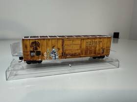 02544186 Micro-trains N 025 44 186 Srn / Ex-nopb 50ft Rib Side Boxcar Weathered Graffiti 02544186 Micro-trains N 025 44 186 Srn / Ex-nopb 50ft Rib Side Boxcar Weathered Graffiti
