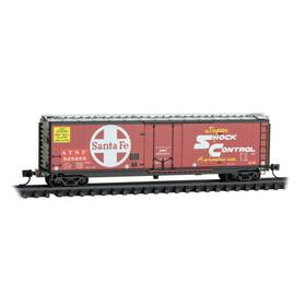 03200621 Micro-trains N Atchison Topeka And Santa Fe 50ft Standard Boxcar #525255