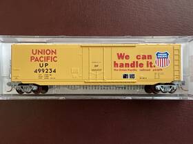 03800300 Micro-trains N #03800300 50ft Plug Door Box Car Union Pacific Up #499234 Nib