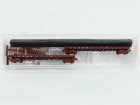 04400110 Micro-trains N Mtl Two Sp 50ft Flat Cars #565117 And #565126 With Pipe Load