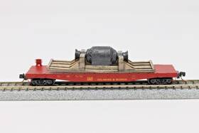 Micro-trains 04500210 N Scale 50ft Flat Car With Load Delaware And Hudson D&h 16501