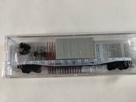 04500300 Micro-trains N Atsf 50ft Fishbelly Side Flatcar #206204 New Old Stock