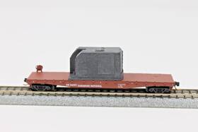04500320 Micro-trains N Scale 50ft Flat Car With Load Canadian National Cn 54201
