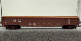 04600080 Micro-trains Atsf 50ft Gondola Fishbelly Side With Load - Rd# 75045