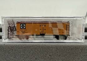 04900750 Micro-trains Atsf 40ft Double Sheathed Wood Reefer #14799 -