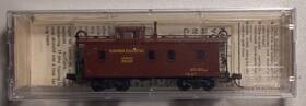 05000010 Micro-trains N Union Pacific 34ft Wood Sheathed Caboose #3530 Ln/box
