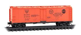 05900290 Micro-trains # American Refrigerator Transit-budx 40ft Steel Reefer N