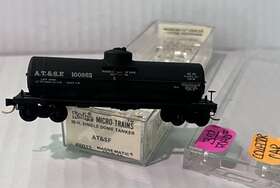 100863 Micro-trains 065 00 970 N Scale Kadee Atsf Co 39ft Single Dome Tank Car 65012
