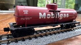 06500030 Micro-trains N Scale #06500030 39 Single Dome Tank Car Mobilgas W.s.r.x 228 Ny