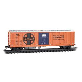 07000121 Micro-trains N 070 00 121 Atsf Atch Topeka And Sf 51ft Rib S Mechanical Reefer