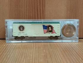Micro-trains 07400122 Micro-trains Franklin Pierce Presiditional Box Car / N Scale - New
