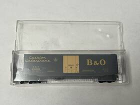 07600080 Micro-trains N Scale 50ft Standard Box Car Baltimore And Ohio #478555 07600080 Micro-trains N Scale 50ft Standard Box Car Baltimore And Ohio #478555