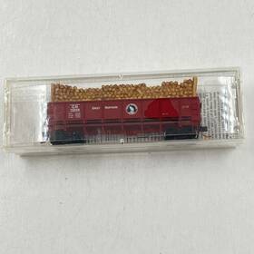 08300051 Micro-trains N Scale Great Northern Gondola Gn 75556 With Scrap Wood #08300051