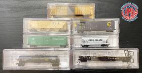 09200630 Micro-trains Lot Of 7 N Scale Assorted Cars Knuckle Couplers August Run 2025 09200630 Micro-trains Lot Of 7 N Scale Assorted Cars Knuckle Couplers August Run 2025
