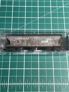 094-44-960 Micro-trains New N-scale Mt 3-bay Coveted Hopper Conrail Ex Pc 30.95 Weathered